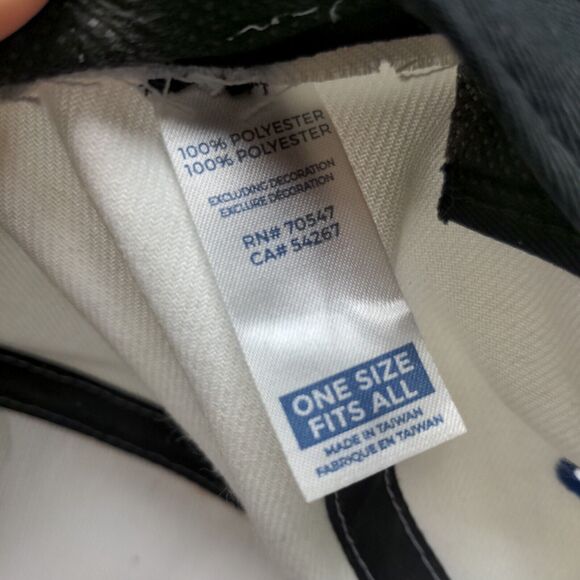 NFL Team Apparel Men's Strapback Hat White Size OSFA Embroidered Logo - Picture 13 of 13